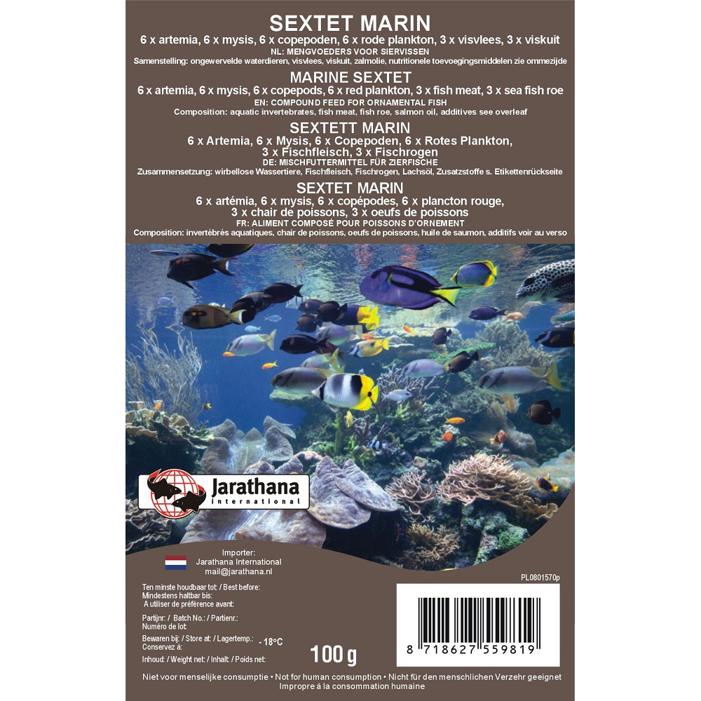 Sextet marin 6-1 blister dpvr.